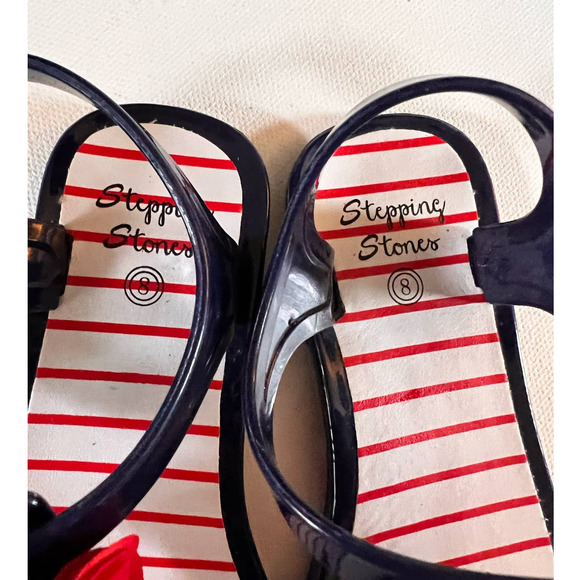Stepping Stones Jelly Sandals Size 6 - Picture 2 of 3